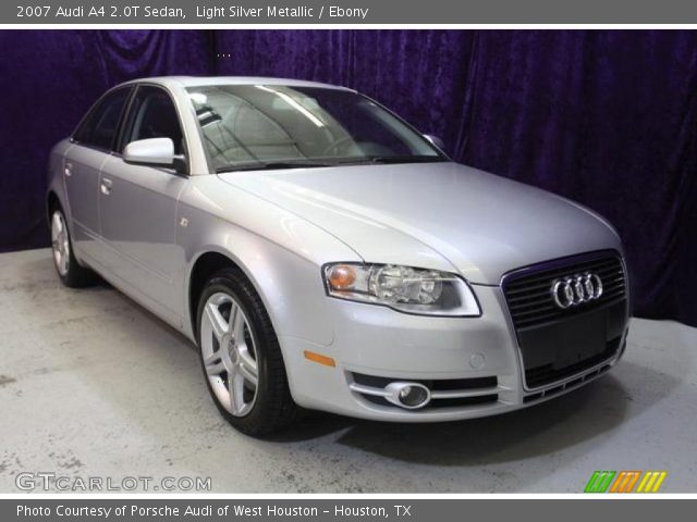 2007 Audi A4 2.0T Sedan in Light Silver Metallic