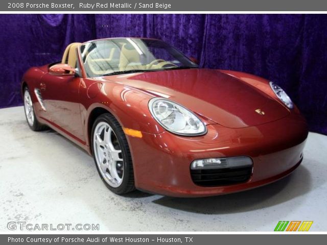 2008 Porsche Boxster  in Ruby Red Metallic