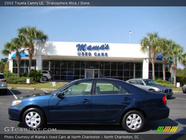 2003 Toyota Camry LE in Stratosphere Mica