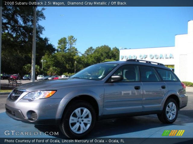 2008 Subaru Outback 2.5i Wagon in Diamond Gray Metallic