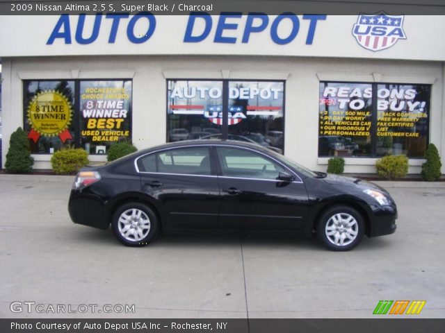2009 Nissan Altima 2.5 S in Super Black