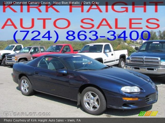 1999 Chevrolet Camaro Coupe in Navy Blue Metallic