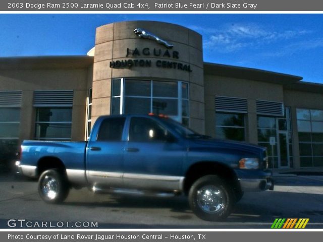 2003 Dodge Ram 2500 Laramie Quad Cab 4x4 in Patriot Blue Pearl