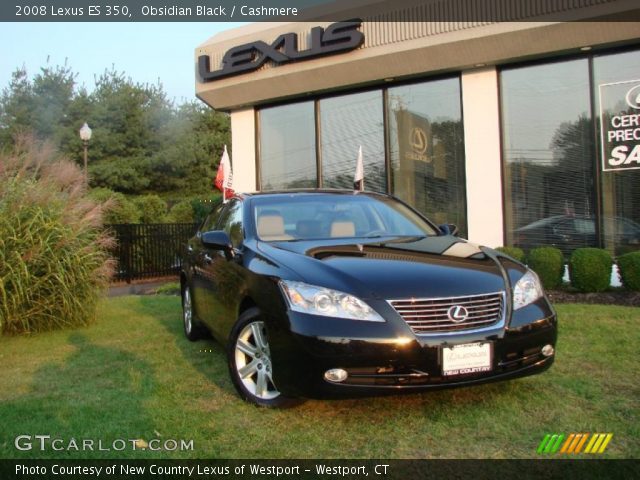 2008 Lexus ES 350 in Obsidian Black