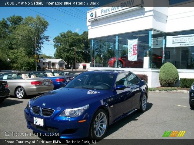 2008 BMW M5 Sedan in Interlagos Blue Metallic