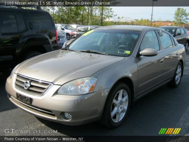 2003 Nissan Altima 3.5 SE in Mystic Emerald Green