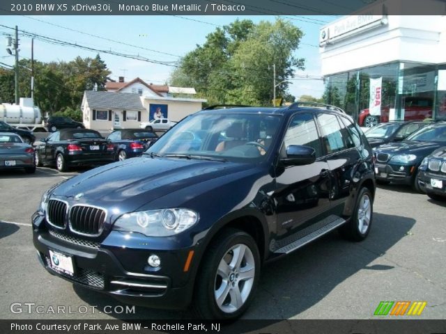 2010 BMW X5 xDrive30i in Monaco Blue Metallic
