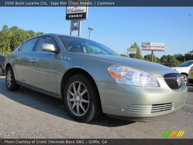 2006 Buick Lucerne CXL in Sage Mist Green Metallic