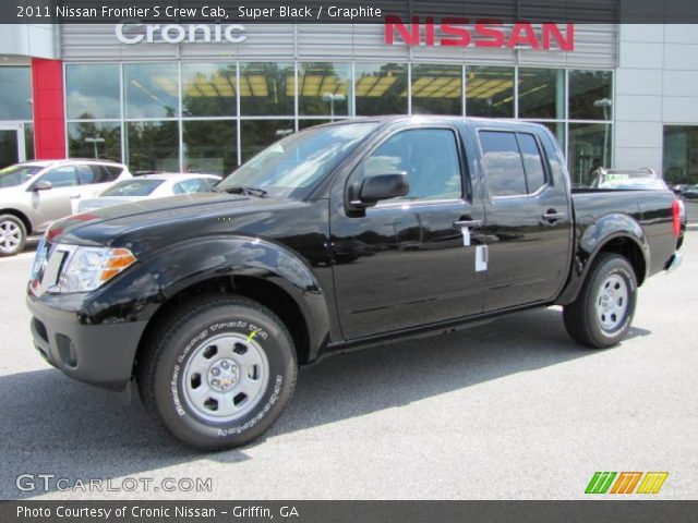 2011 Nissan Frontier S Crew Cab in Super Black