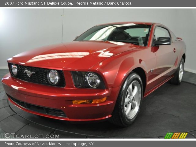 2007 Ford Mustang GT Deluxe Coupe in Redfire Metallic