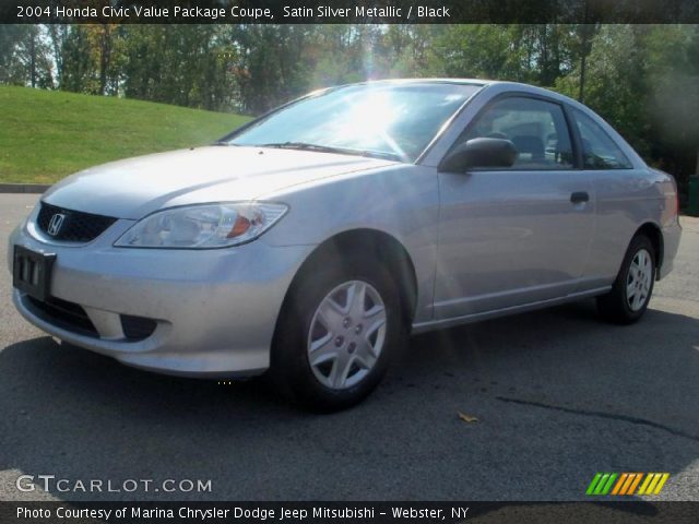 2004 Honda Civic Value Package Coupe in Satin Silver Metallic