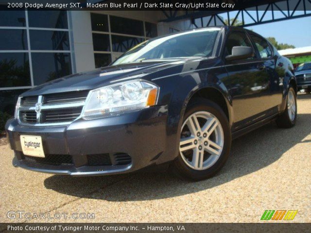 2008 Dodge Avenger SXT in Modern Blue Pearl