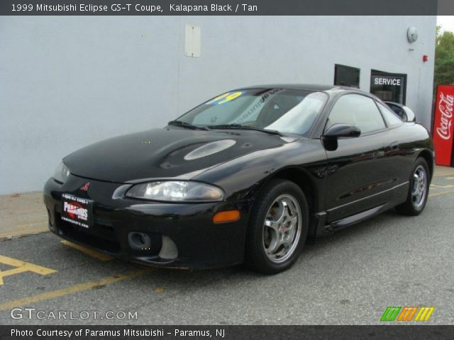 1999 Mitsubishi Eclipse GS-T Coupe in Kalapana Black