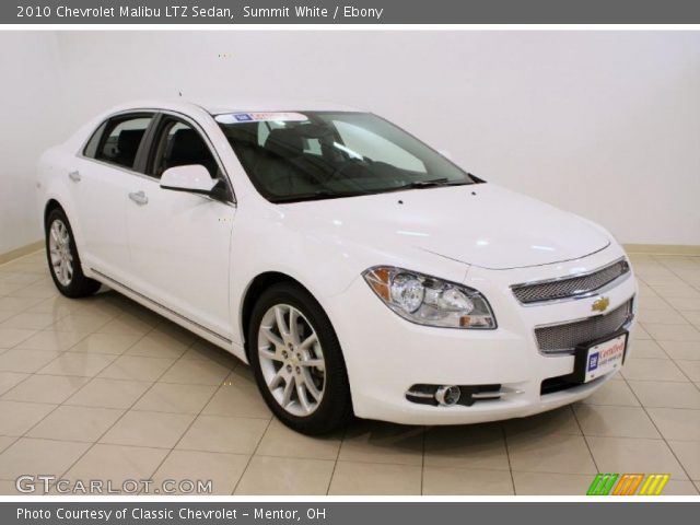 2010 Chevrolet Malibu LTZ Sedan in Summit White