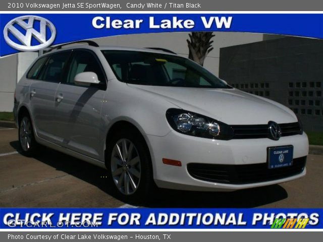 2010 Volkswagen Jetta SE SportWagen in Candy White