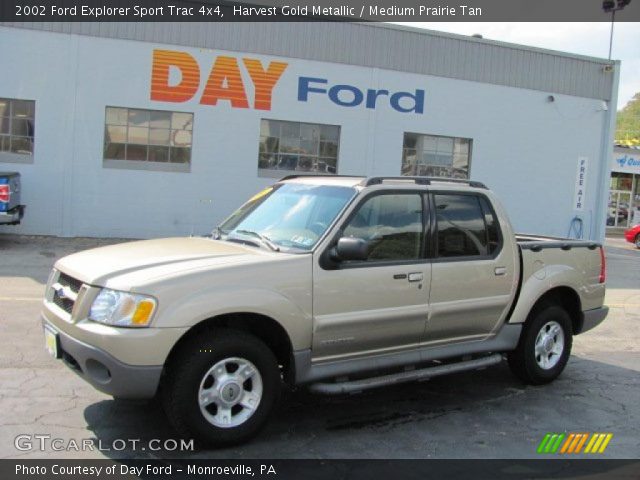 2002 Ford Explorer Sport Trac 4x4 in Harvest Gold Metallic