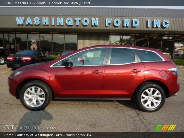 2007 Mazda CX-7 Sport in Copper Red Mica