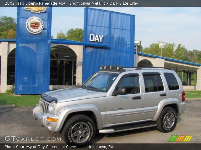 2002 Jeep Liberty Renegade 4x4 in Bright Silver Metallic