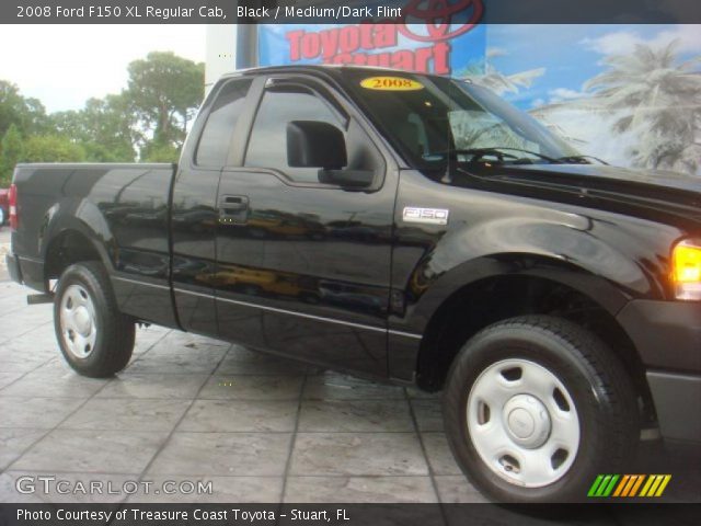 2008 Ford F150 XL Regular Cab in Black