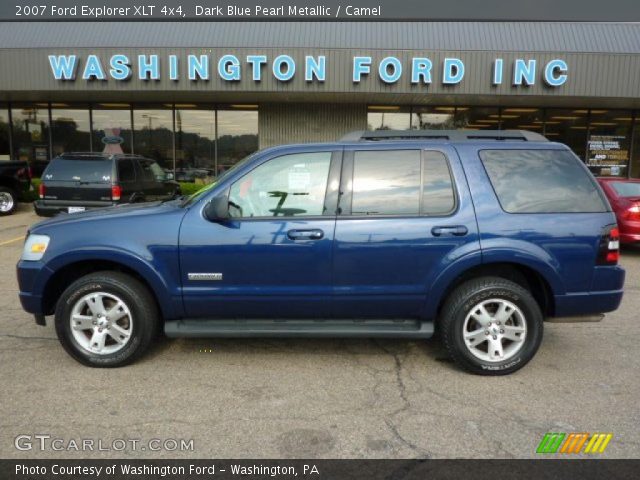 2007 Ford Explorer XLT 4x4 in Dark Blue Pearl Metallic