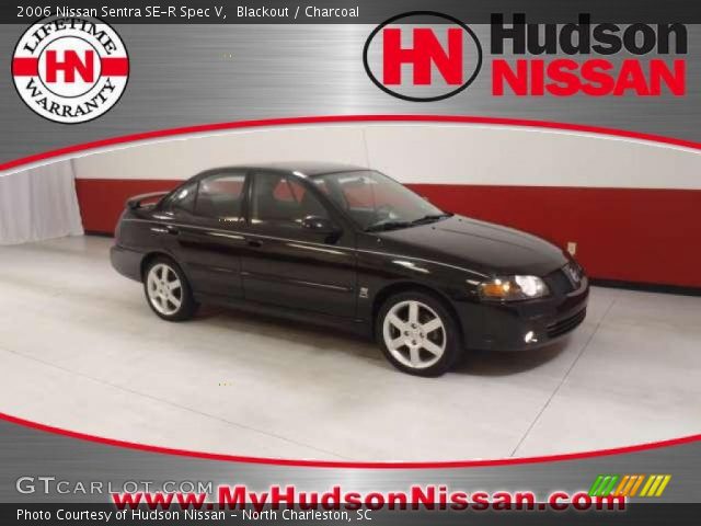 2006 Nissan Sentra SE-R Spec V in Blackout