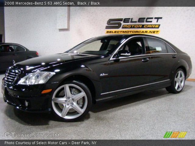 2008 Mercedes-Benz S 63 AMG Sedan in Black