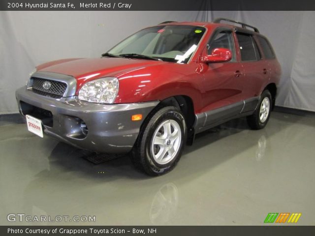 2004 Hyundai Santa Fe  in Merlot Red
