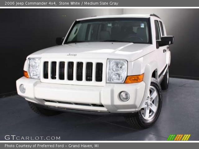 2006 Jeep Commander 4x4 in Stone White