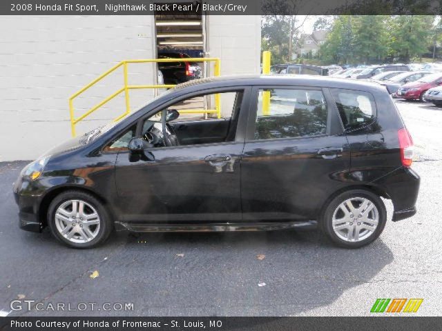 2008 Honda Fit Sport in Nighthawk Black Pearl