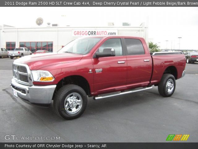 2011 Dodge Ram 2500 HD SLT Crew Cab 4x4 in Deep Cherry Crystal Pearl