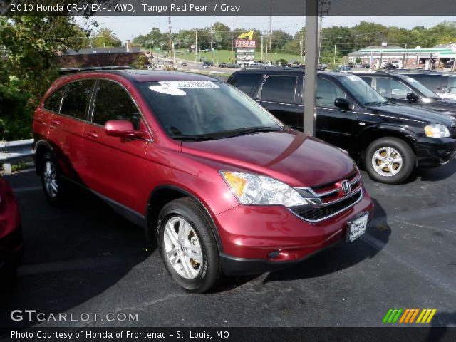 2010 Honda CR-V EX-L AWD in Tango Red Pearl