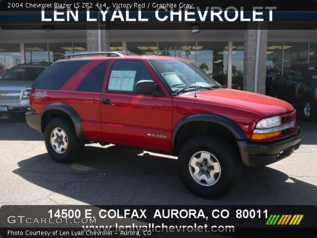 2004 Chevrolet Blazer LS ZR2 4x4 in Victory Red