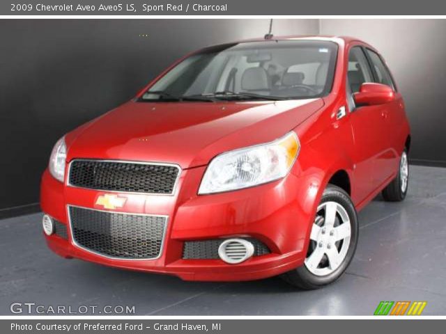 2009 Chevrolet Aveo Aveo5 LS in Sport Red