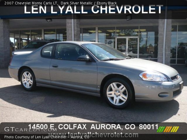 2007 Chevrolet Monte Carlo LT in Dark Silver Metallic