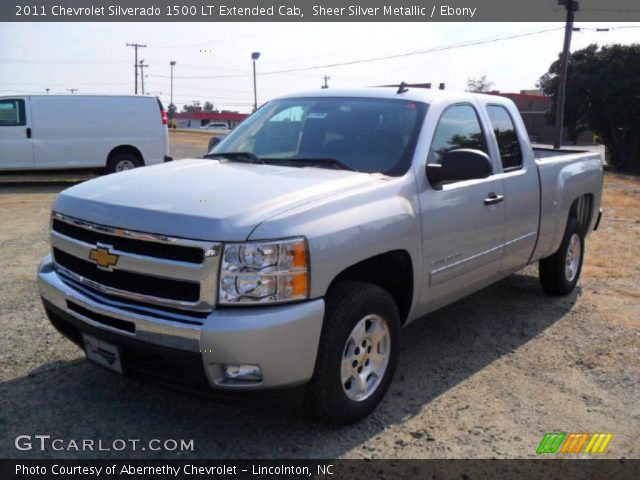 2011 Chevrolet Silverado 1500 LT Extended Cab in Sheer Silver Metallic