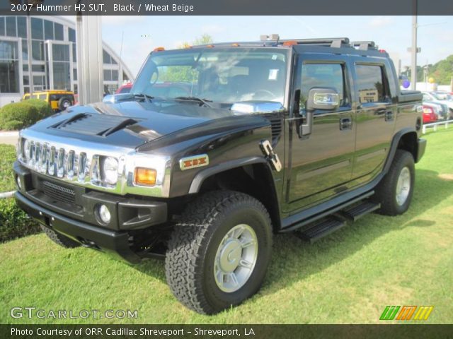 2007 Hummer H2 SUT in Black