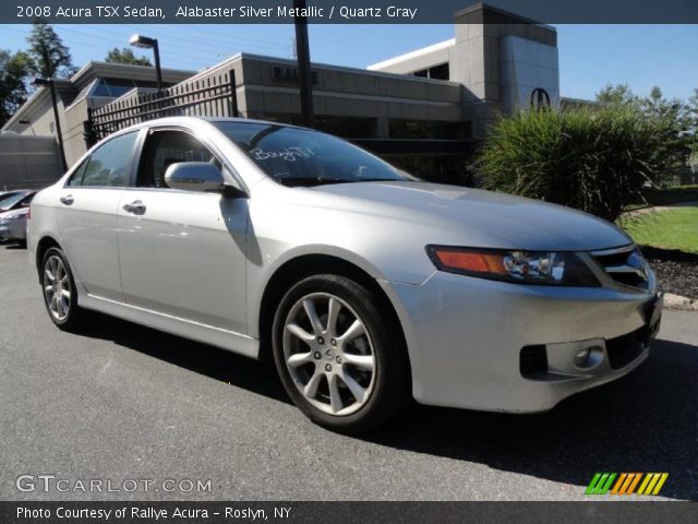 2008 Acura TSX Sedan in Alabaster Silver Metallic