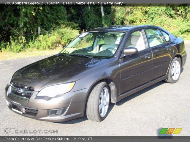2009 Subaru Legacy 2.5i Sedan in Deep Bronze Metallic