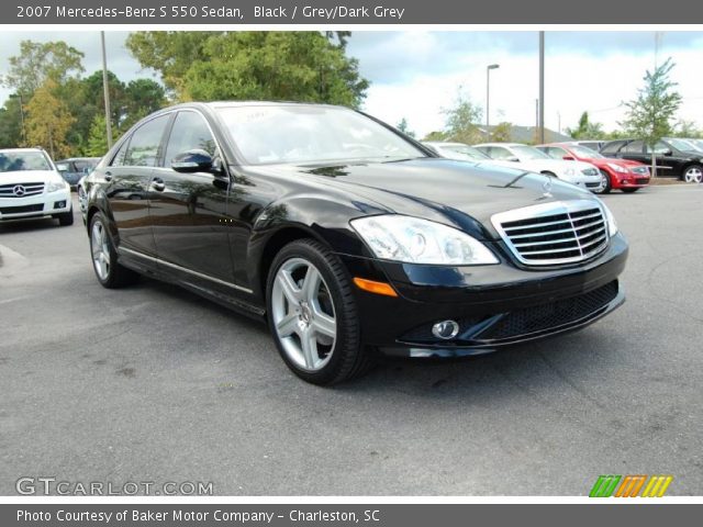 2007 Mercedes-Benz S 550 Sedan in Black