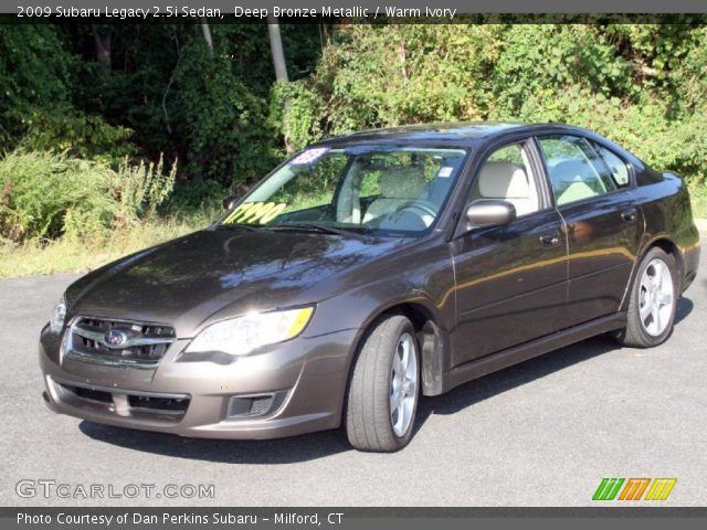 2009 Subaru Legacy 2.5i Sedan in Deep Bronze Metallic