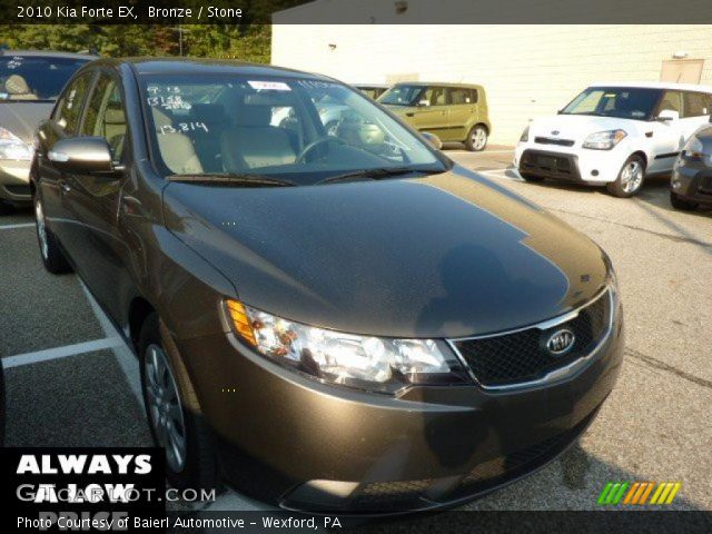 2010 Kia Forte EX in Bronze