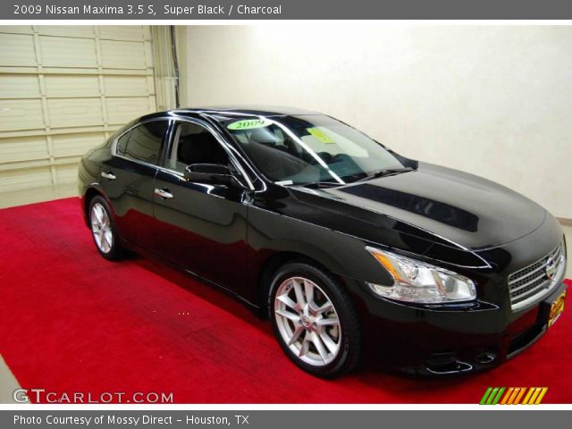 2009 Nissan Maxima 3.5 S in Super Black