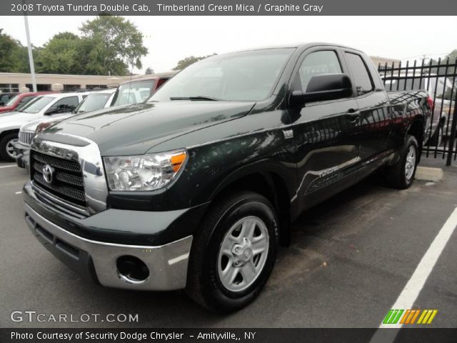 2008 Toyota Tundra Double Cab in Timberland Green Mica