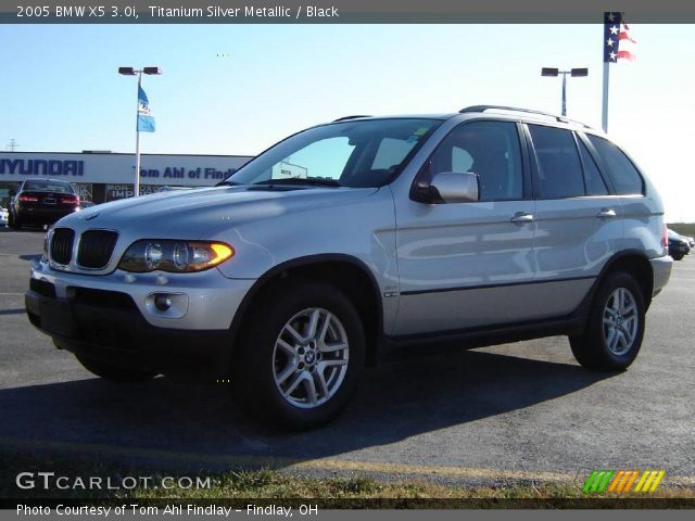 2005 BMW X5 3.0i in Titanium Silver Metallic