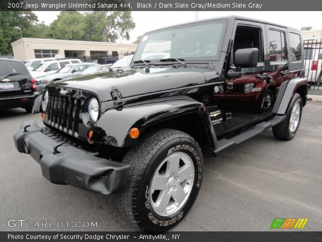 2007 Jeep Wrangler Unlimited Sahara 4x4 in Black