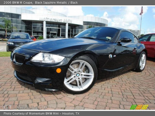 2006 BMW M Coupe in Black Sapphire Metallic