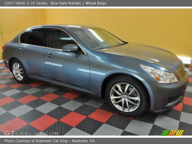 2007 Infiniti G 35 Sedan in Blue Slate Metallic