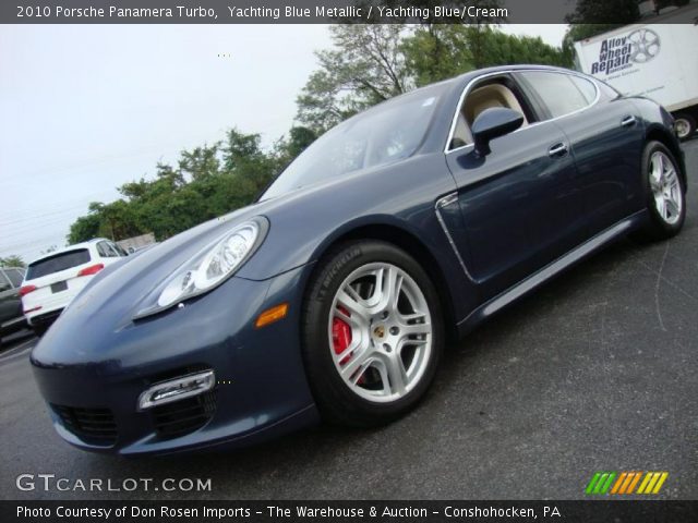 2010 Porsche Panamera Turbo in Yachting Blue Metallic