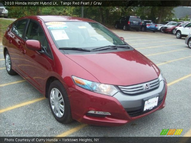 2010 Honda Insight Hybrid LX in Tango Red Pearl