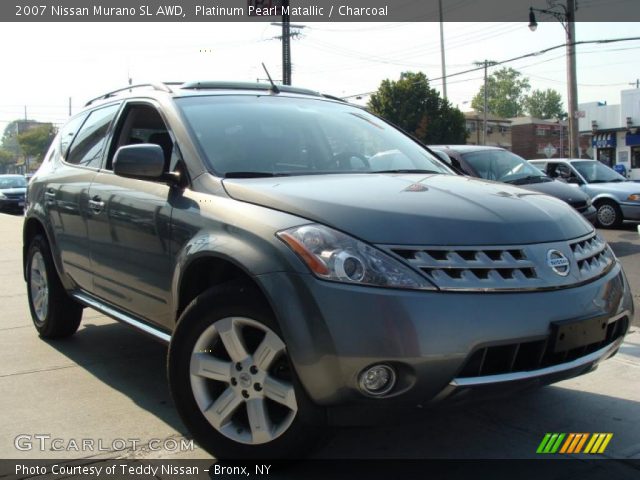 2007 Nissan Murano SL AWD in Platinum Pearl Matallic